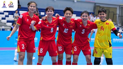 ĐT futsal nữ Việt Nam cùng Australia vào bán kết